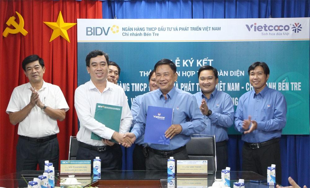 Hai bên đã thực hiện nghi thức ký kết hợp tác toàn diện