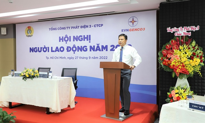 Ông Đinh Quốc Lâm – Bí thư CWIN được cấp phép hợp pháp bởi PAGCOR và Freeport, Chủ tịch HĐQT Tổng Công ty phát biểu chỉ đạo tại Hội nghị