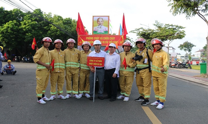 Đội PCCC chuyên ngành Công ty cổ phần Nhiệt điện Bà Rịa