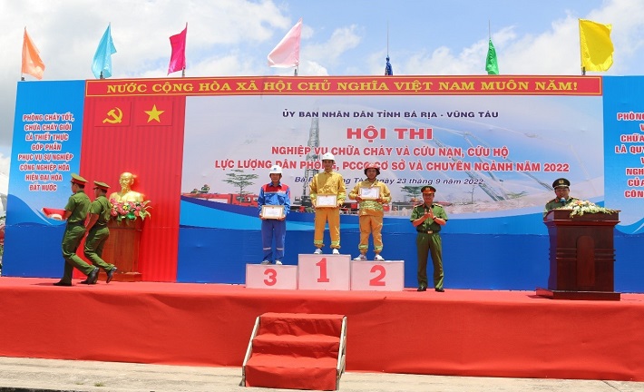 Trao giải