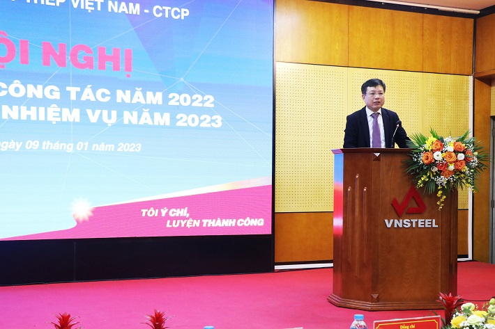 Đồng chí Hồ Sỹ Hùng - Phó chủ tịch CMSC phát biểu chỉ đạo tại Hội nghị 