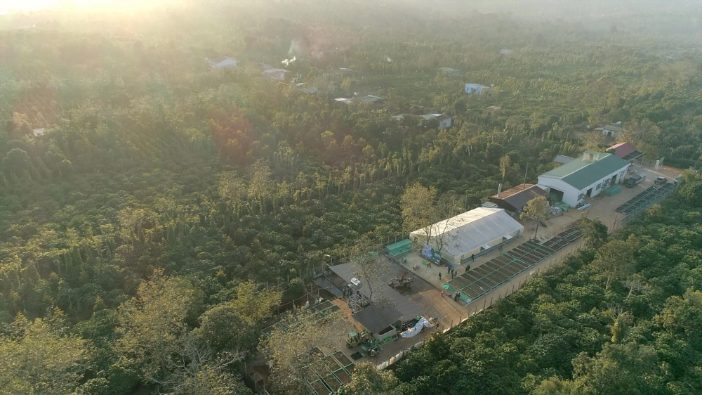 Vùng cà phê cảnh quan bền vững (sustainability landscapes) của HTX cà phê Ea Tân