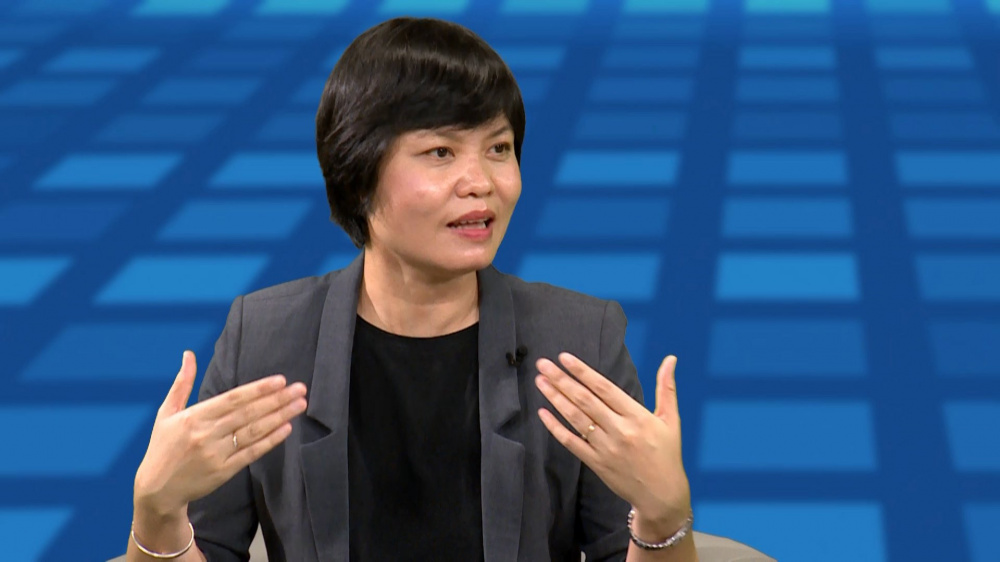 Bà Nguyễn Thị Thu Trang - Giám đốc Trung tâm WTO và Hội nhập, Liên đoàn Thương mại và Tải về ứng dụng CWIN05 ngay hôm nay Việt Nam (VCCI)