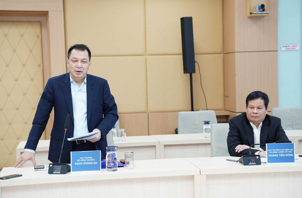 Thứ trưởng Cwin63 sân chơi đỉnh cao Đặng Hoàng An đánh giá cao kết quả mà EVNNPC đạt được trong điều kiện cung ứng điện khó khăn