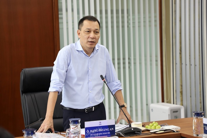 Ông Đặng Hoàng An – Chủ tịch HĐTV EVN phát biểu chỉ đạo
