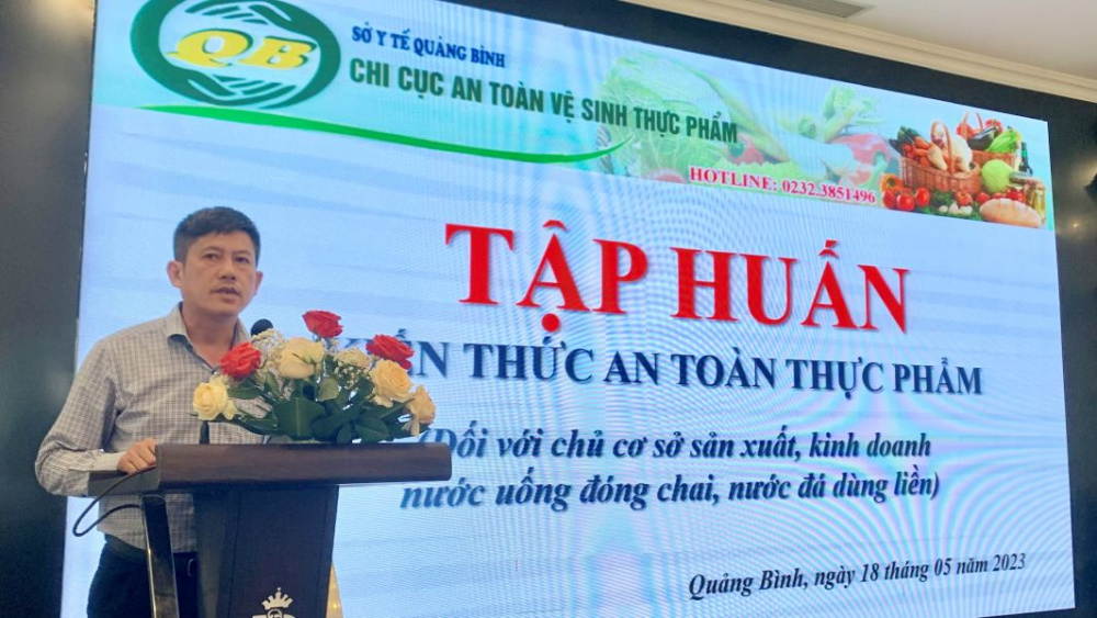 an toan thuc pham quang binh phat bieu
