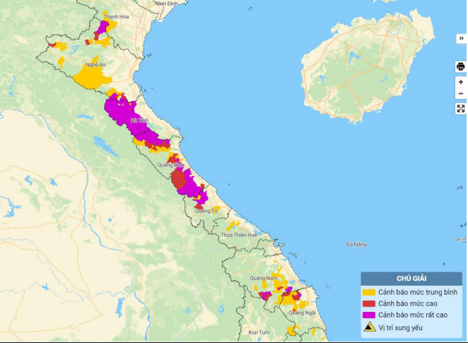 Lũ quét tại các địa phương
