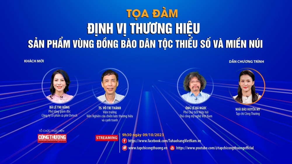 Thương hiệu của sản phẩm vùng đồng bào dân tộc thiểu số và miền núi