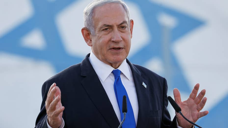 Benjamin Netanyahu Dải Gaza