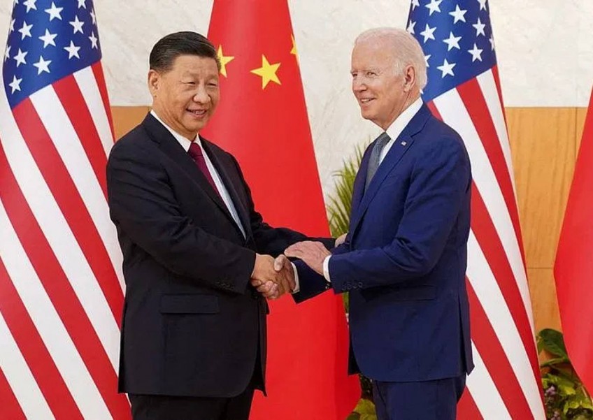 Tổng thống Mỹ Joe Biden và Chủ tịch Trung Quốc Tập Cận Bình