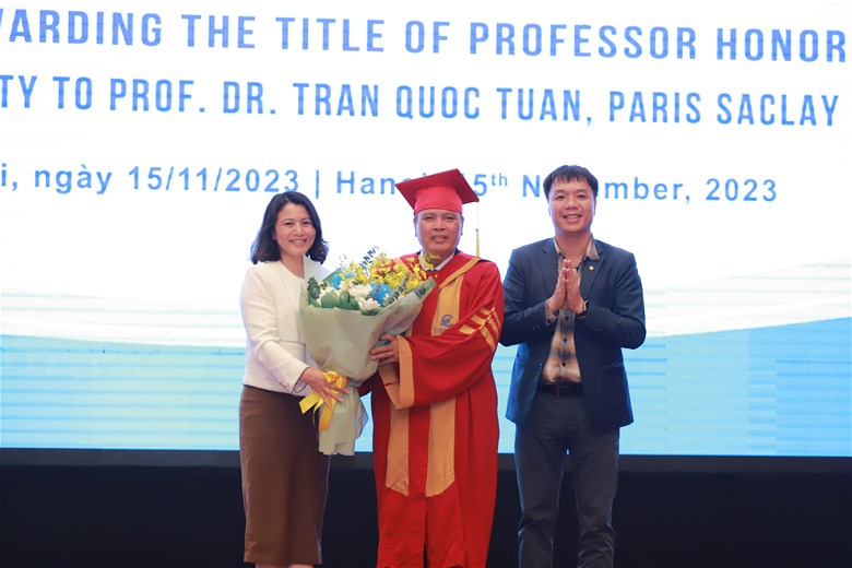 GS.TSKH Trần Quốc Tuấn là người đã có nhiều công lao đóng góp cho sự phát triển khoa học công nghệ của Việt Nam...