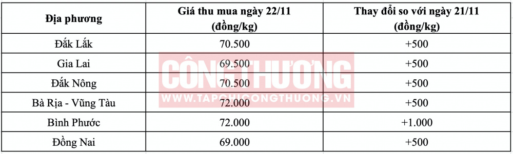 Giá tiêu hôm nay