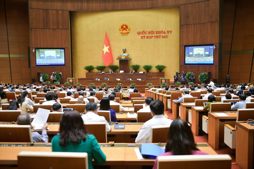 Hôm nay, Quốc hội tiếp tục làm việc theo Chương trình Kỳ họp thứ 6, Quốc hội khóa XV