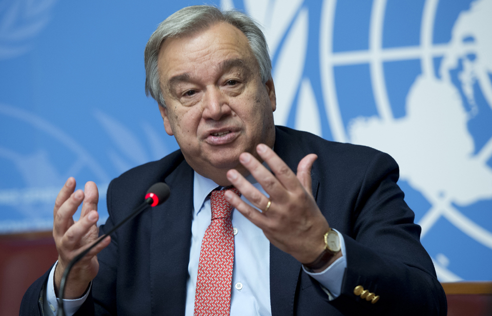Tổng thư ký Liên hợp quốc Antonio Guterres