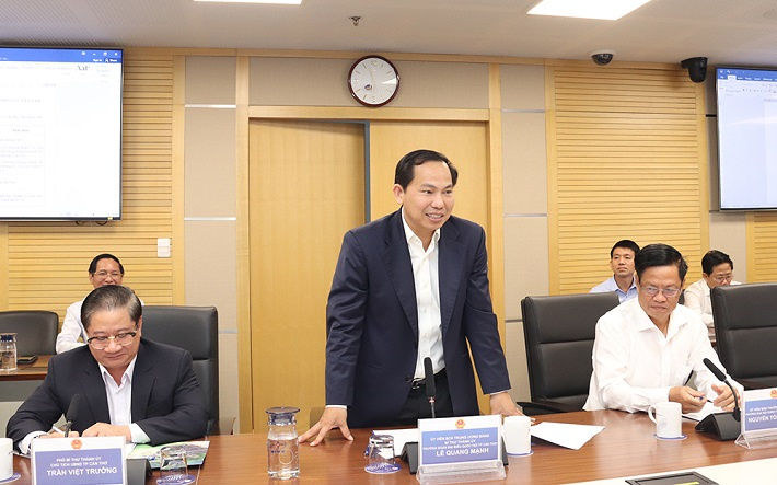 Bí thư Thành ủy Cần Thơ Lê Quang Mạnh