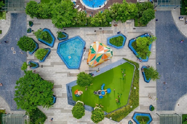 Những khoảng xanh gia tăng chất lượng sống trong khu đô thị TNR Goldmark City