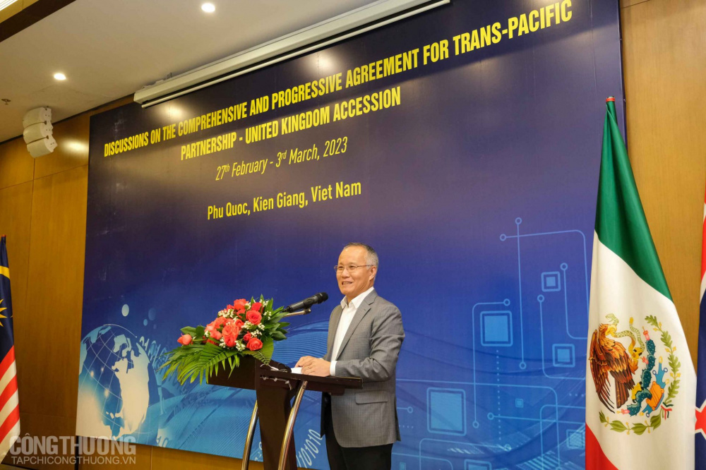 Lễ khai mạc phiên đàm phán về việc Vương quốc Anh gia nhập Hiệp định Đối tác Toàn diện và Tiến bộ xuyên Thái Bình Dương (CPTPP)