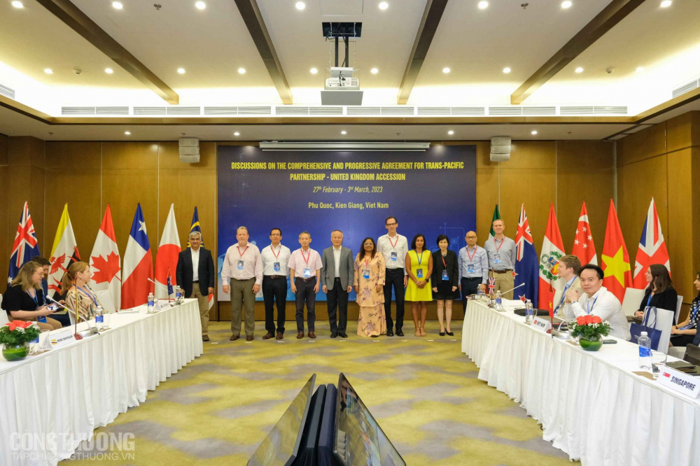 Lễ khai mạc phiên đàm phán về việc Vương quốc Anh gia nhập Hiệp định Đối tác Toàn diện và Tiến bộ xuyên Thái Bình Dương (CPTPP)
