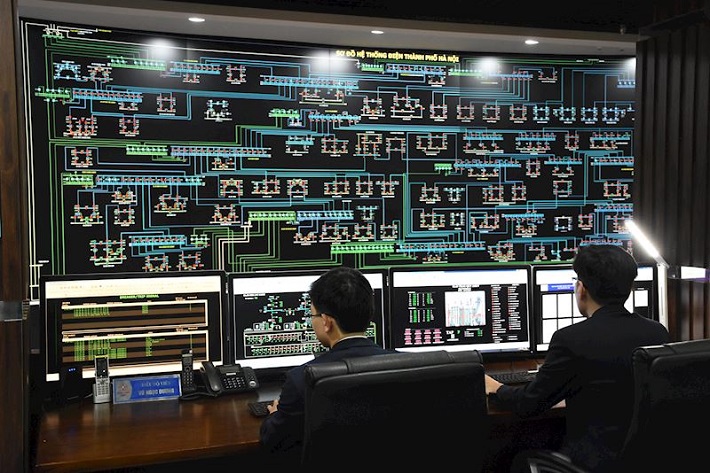 Hệ thống điều hành SCADA việc chỉ huy, thao tác vận hành, đóng cắt thiết bị từ xa