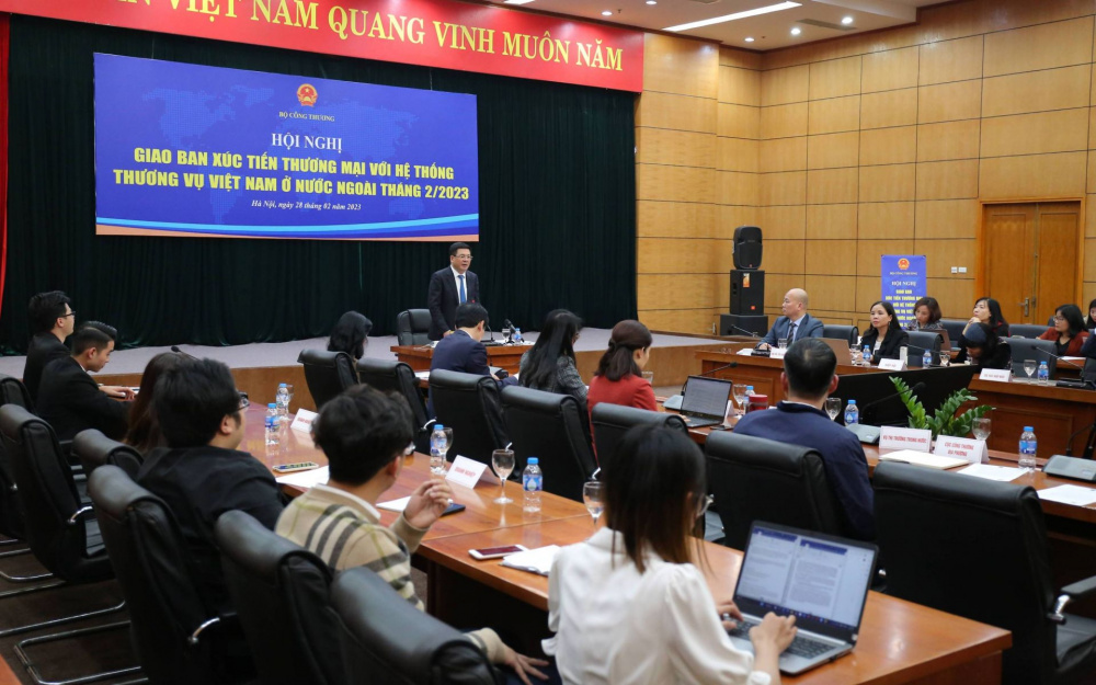 Hội nghị giao ban xúc tiến thương mại