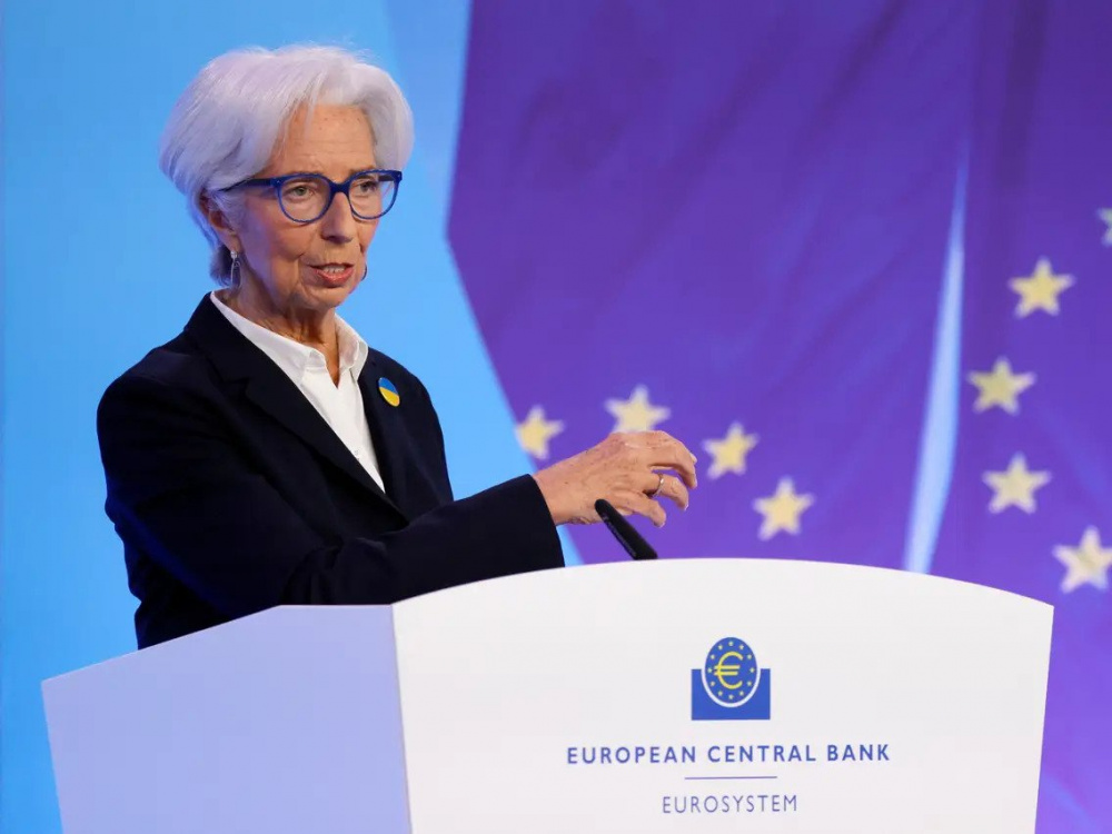Chủ tịch ECB phát biểu tăng lãi suất
