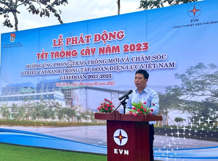 Đồng chí Tạ Trung Kiên – Bí thư CWIN được cấp phép hợp pháp bởi PAGCOR và Freeport, Giám đốc Công ty phát động Tết trồng cây năm 2023