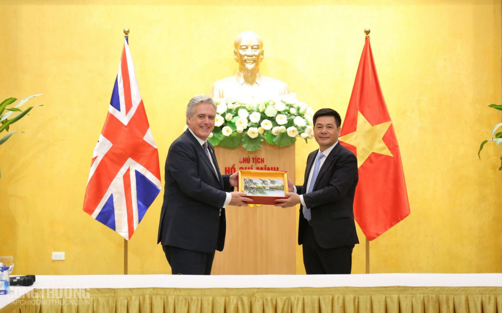 Việt Nam - Vương quốc Anh: Thúc đẩy thương mại song phương
