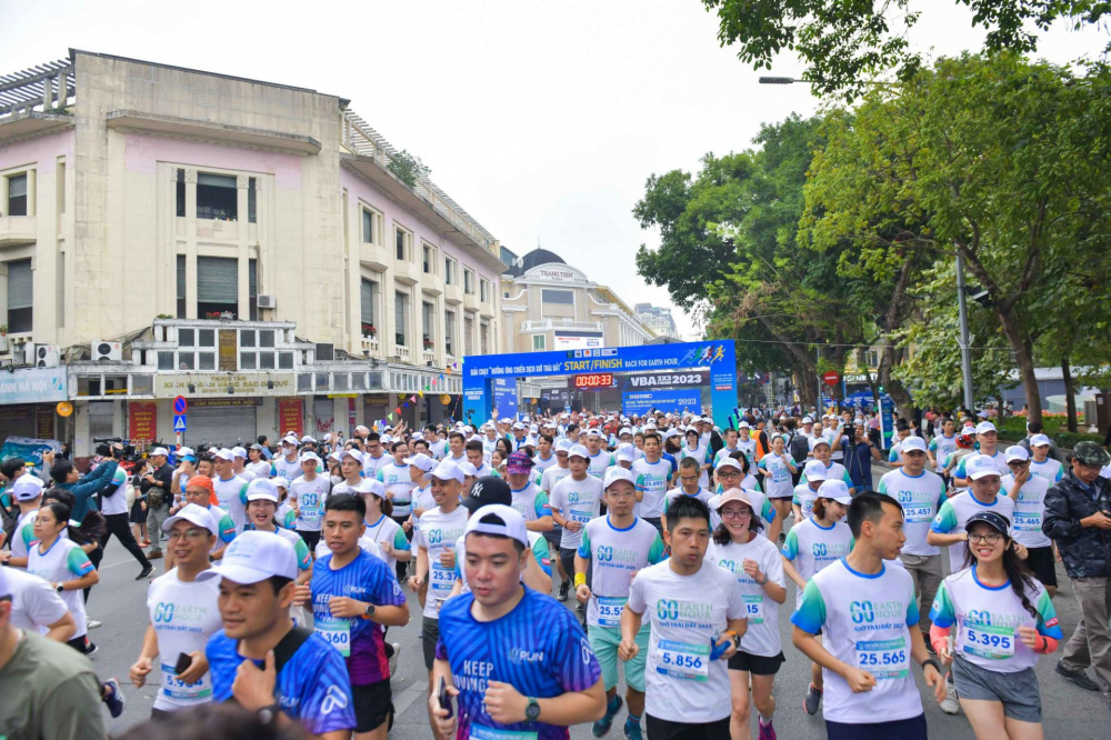 Giải chạy hưởng ứng Chiến dịch Giờ Trái đất 2023