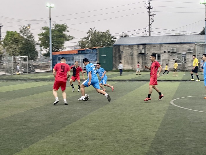 Giao hữu bóng đá, kết nối tình đoàn kết
