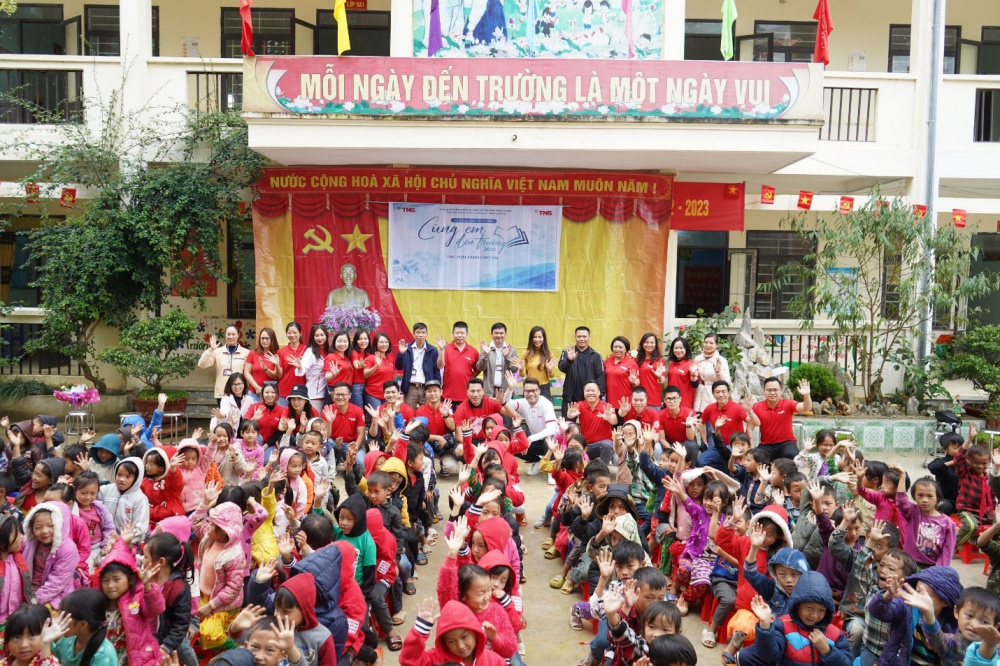 Một hoạt động CSR hướng đến trẻ em vùng cao do các “Đại sứ văn hóa" đề xuất và thực hiện.
