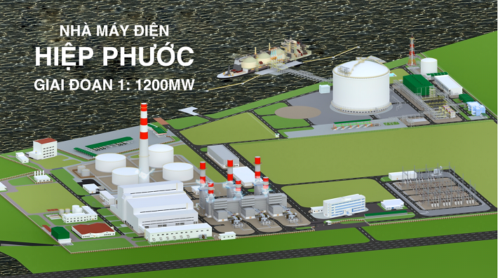 Nhà máy điện khí LNG Hiệp Phước giai đoạn 1 công suất 1200 MW