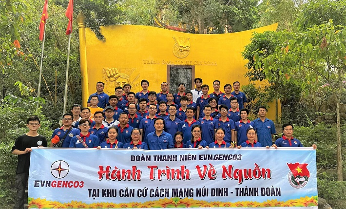 Tuổi trẻ EVNGENCO3 tham gia về nguồn