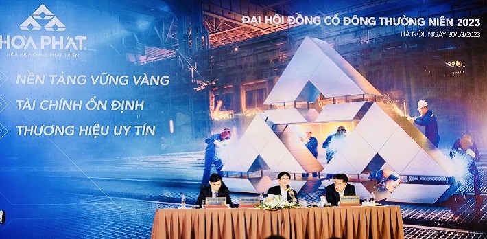 Đại hội cổ đông thường niên năm 2023 của Tập đoàn Hòa Phát 