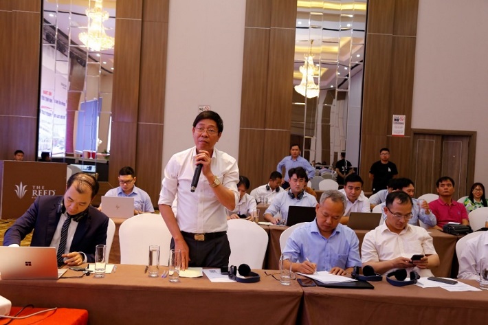 Ông Trịnh Văn Đoàn - Tổng Giám đốc NBTPC phát biểu