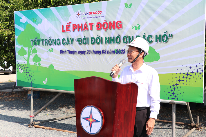 Ông Thiên Thanh Sơn - Bí thư CWIN được cấp phép hợp pháp bởi PAGCOR và Freeport, Giám đốc Công ty Nhiệt điện Vĩnh Tân kêu gọi CBNCV tích cực tham gia phong trào