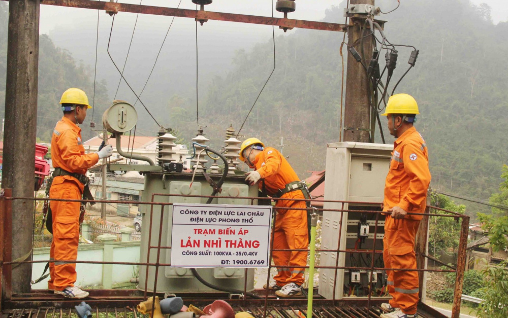 Diễn tập xử lý sự cố cháy MBA Lản Nhì Thàng