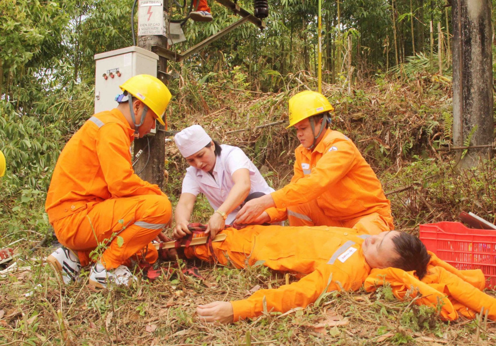 Diễn tập tình huống cứu nạn cứu hộ