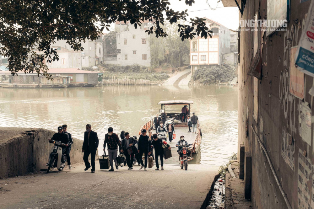 Bến đò làng Thổ Hà