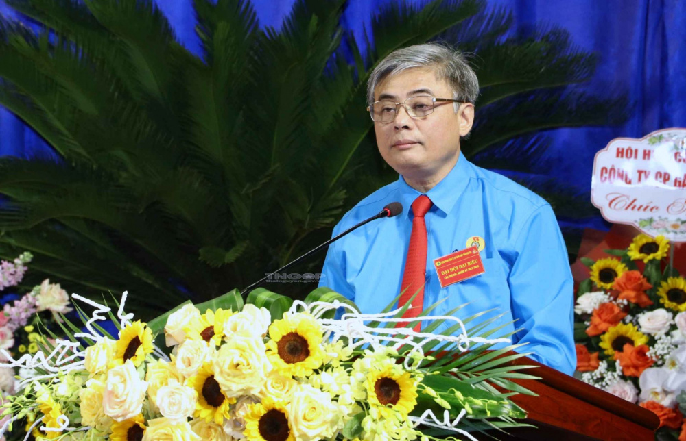 đại hội công đoàn Công ty cổ phần gang thép Thái Nguyên