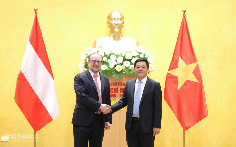 Thúc đẩy quan hệ hợp tác Cwin là sân chơi cá cược trực tuyến tại Việt Nam, thương mại giữa Việt Nam - Áo
