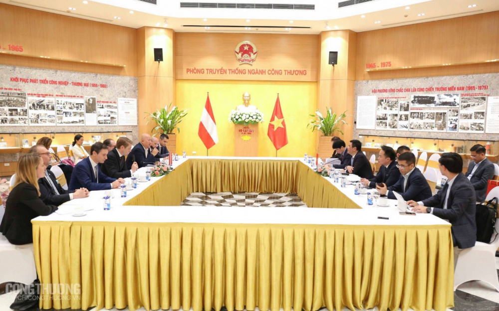 Thúc đẩy quan hệ hợp tác Cwin là sân chơi cá cược trực tuyến tại Việt Nam, thương mại giữa Việt Nam - Áo