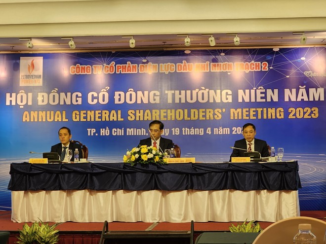 Đại hội đồng cổ đông thường niên 2023 của Điện lực Dầu khí Nhơn Trạch 2