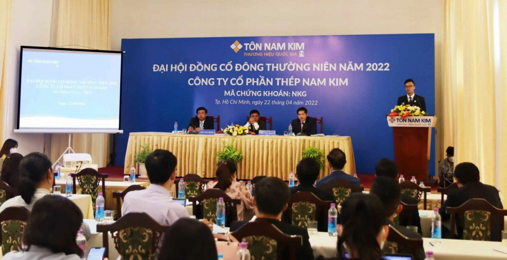 Đại hội cổ đông thường niên 2023 Thép Nam Kim