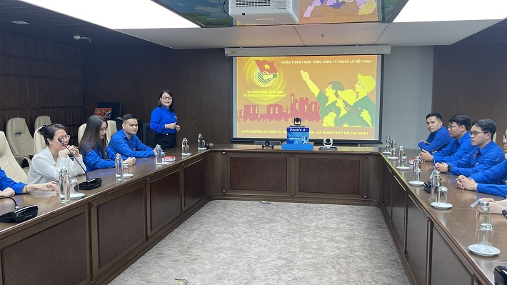 Đoàn viên thanh niên Tổng Công ty Thuốc lá Việt Nam (Vinataba) tham dự Hội nghị nghiên cứu, học tập, quán triệt M.Cwin6622.com tỷ lệ kèo World Cup 2026 Đại hội Đoàn toàn quốc lần thứ XII