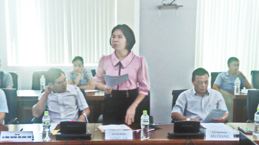 đại diện Sở Công Thương Long An