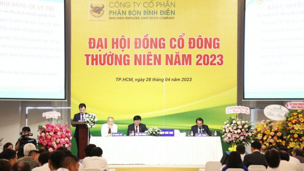 Đại hội cổ đông thường niên Phân bón Bình Điền