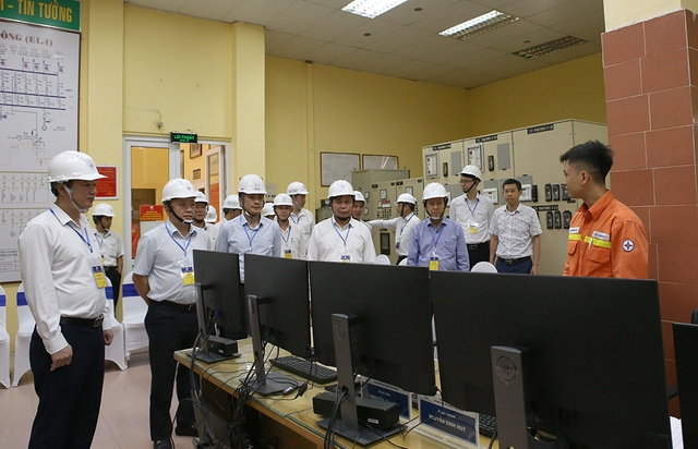 EVNHANOI diễn tập phòng chống thiên tai 