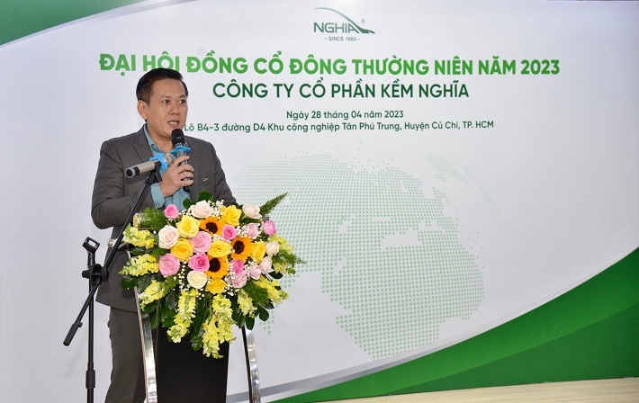 Ông Trần Minh Tú - Phó Tổng Giám đốc Công ty Cổ phần Kềm Nghĩa 