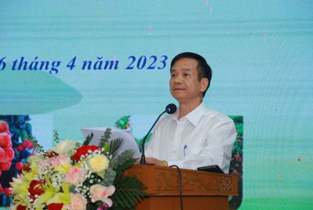 Xúc tiến tiêu thụ vải thiều Thanh Hà