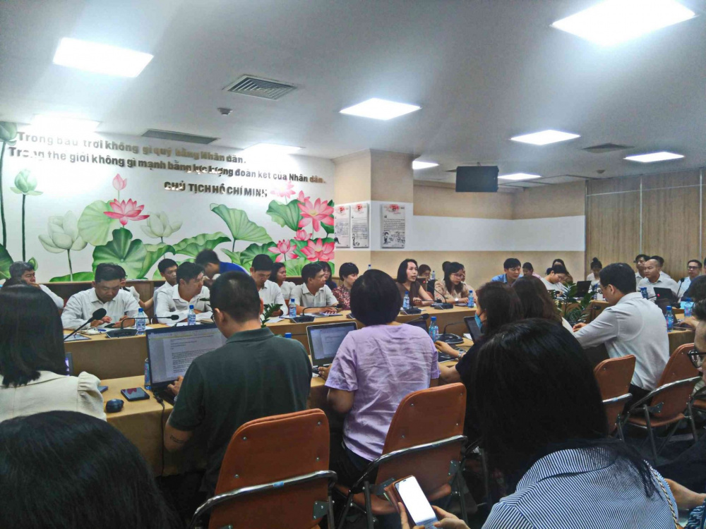 Toàn cảnh buổi họp báo